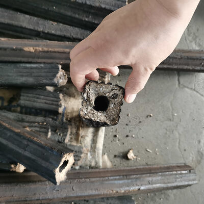 Hydraulische 300-400 kg/h Kapazität Holzbrikettenpressmaschine Biomasse Herstellungsmaschine Holzkohle Biomasse Umweltfreundliche Kraftstoffproduktion