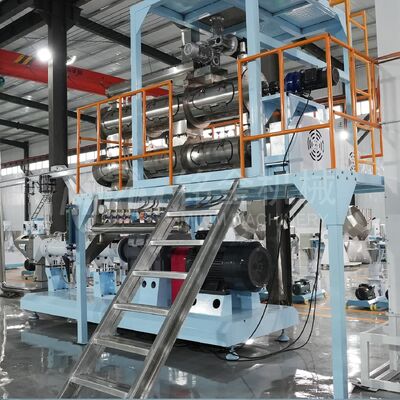 Qualität 1.2-1.5 T/H zweischraubender schwimmender Fischfuttersträger Fabrik