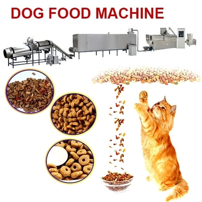 0.6mm 34KW Cat Dog Food Production Line 12.5*0.6*0.8m hohe Geschwindigkeit