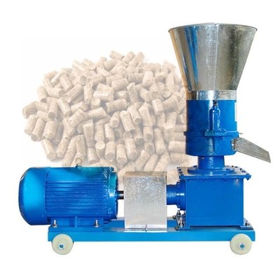 Holz des Sägemehl-4kw beizt Maschinen-Legierungs-Metall 120kg/H Straw Pellet Making Machine