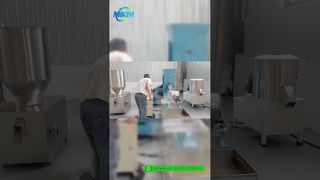 Testlauf der Tiernahrungsextruderfabrik | Dreieckige Hundefutterproduktion#petfoodextruder#dogfoodextruder